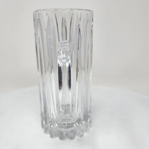 VTG Mikasa Marquis Crystal Beer Glass Full Vertical Cut Super Heavy 7" Tall - Picture 6 of 10